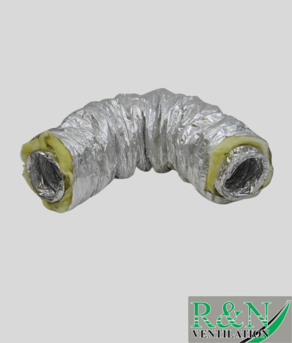 Aluminium Insulated Flexible Ducting 250mm